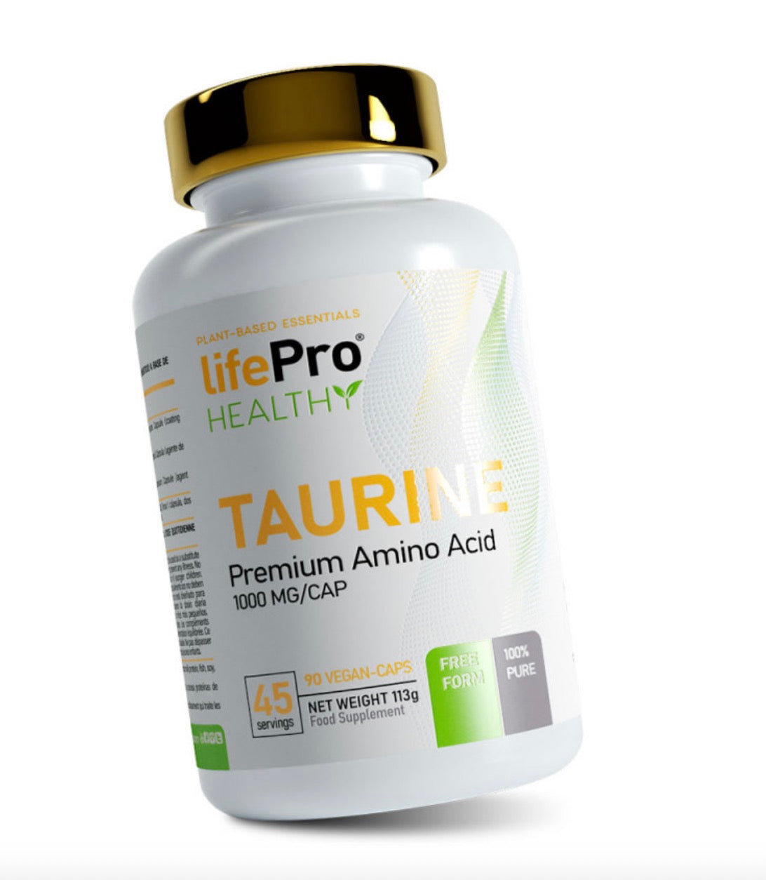 Taurina 1000mg 90 Cápsulas