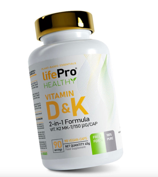 Vitamin D&K 90 Cápsulas