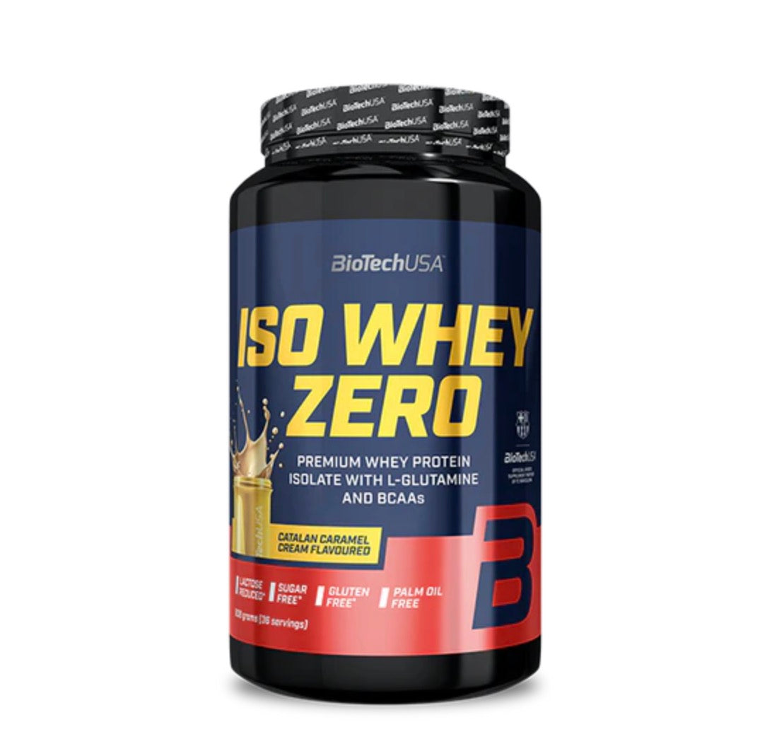 Iso Whey Zero 908g - Sabor Crema Catalana