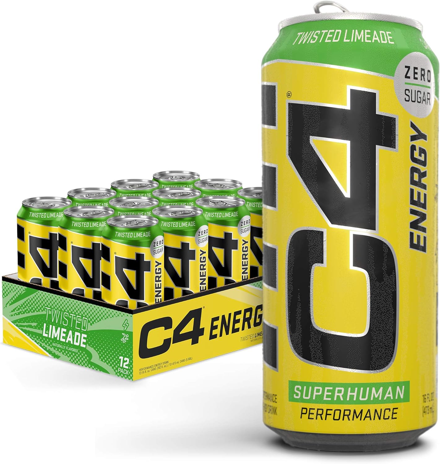 C4 Original - Bebida energética gaseosa con cafeína