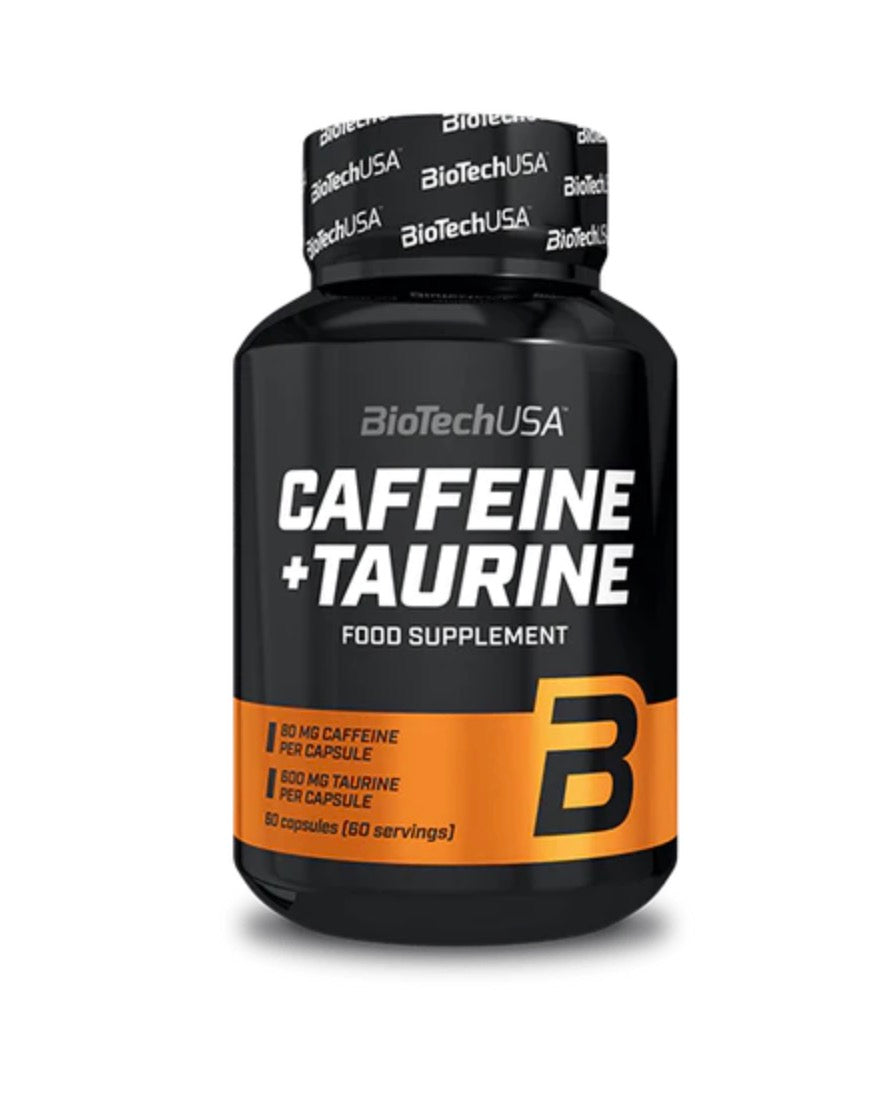 Caffeine + Taurine 60 Cápsulas