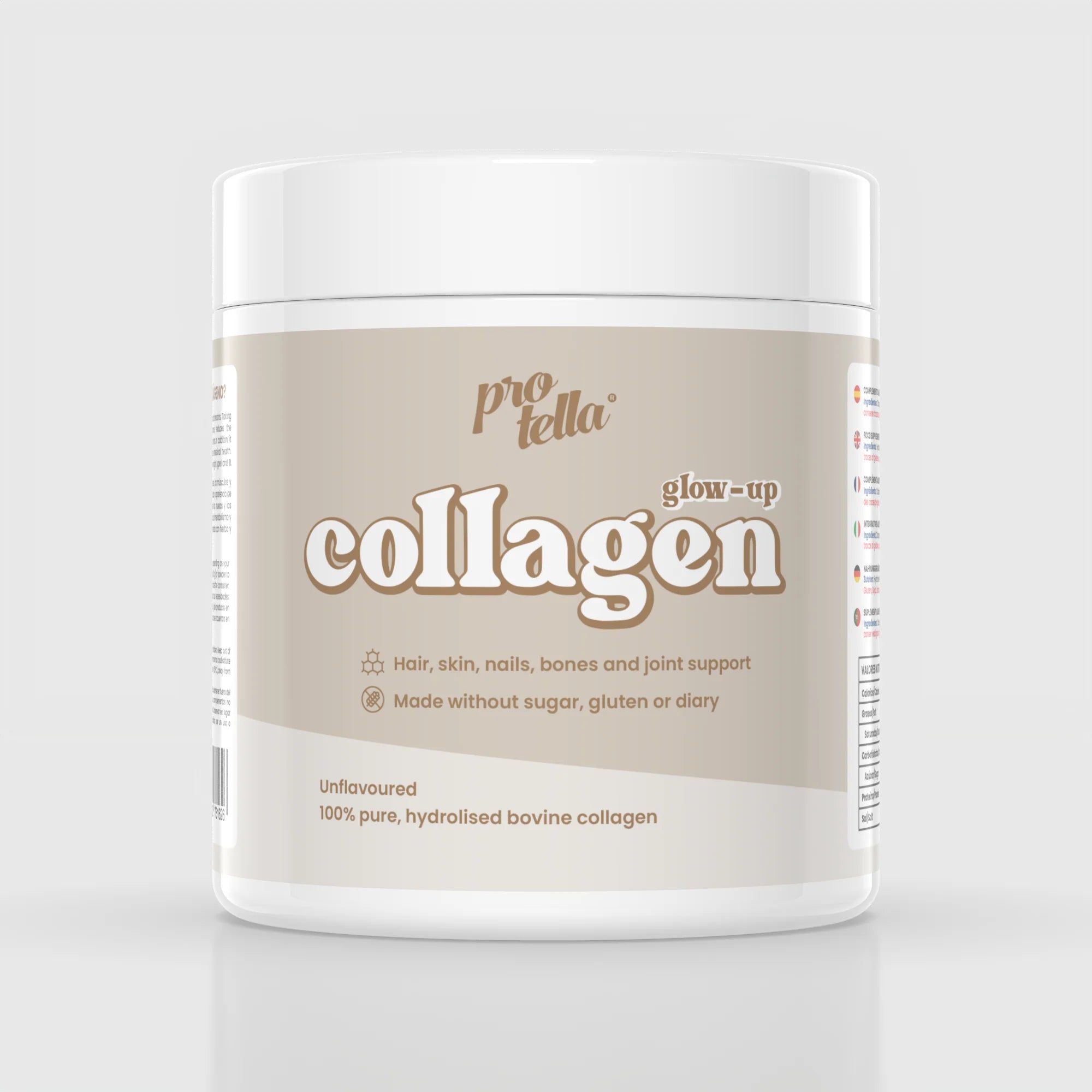 Colágeno Glow-up 100% Puro 200g