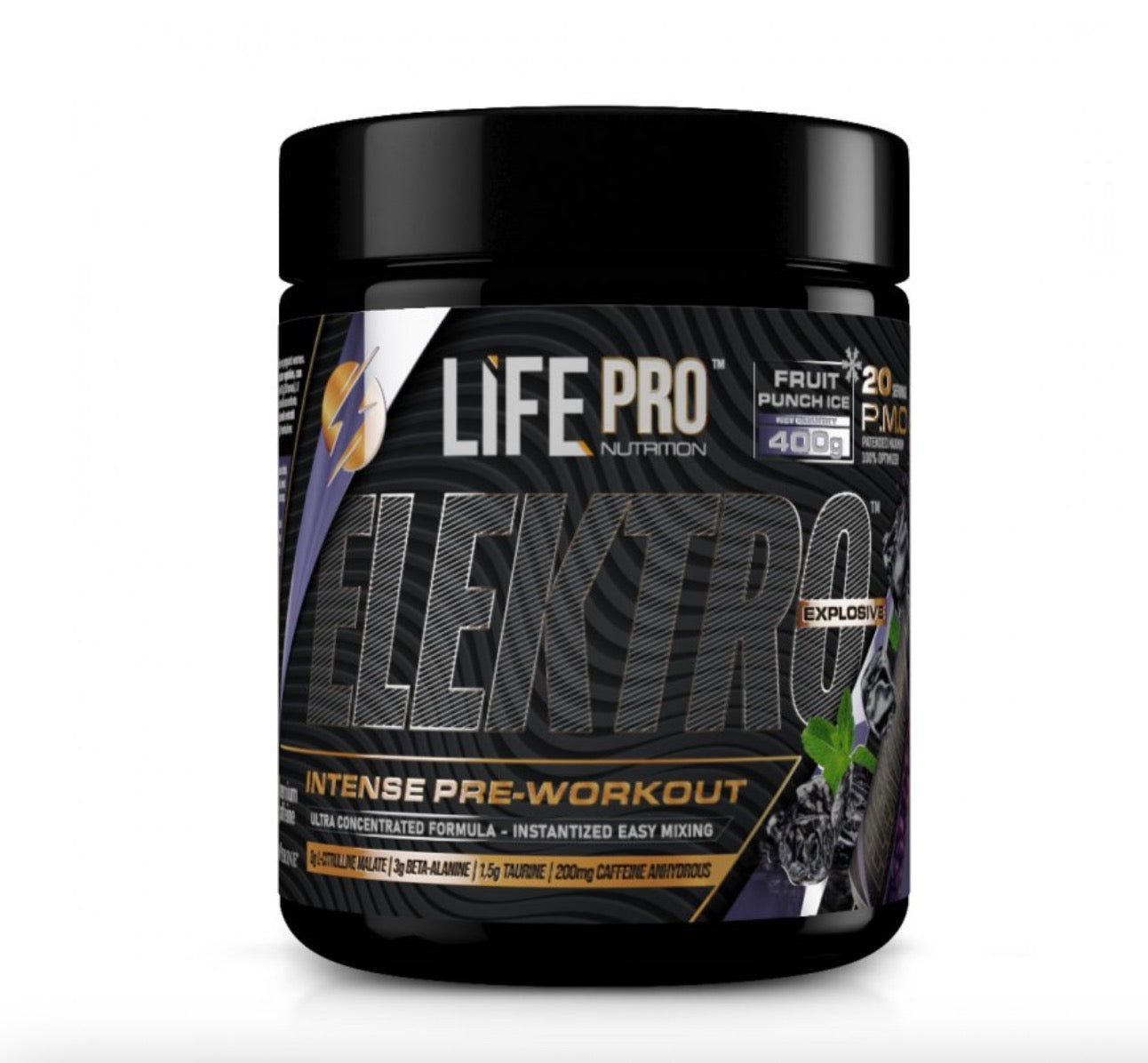 LifePro Elektro New - PreWorkout 400g