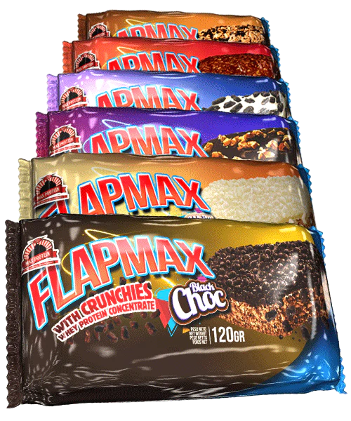 Flapmax 120g - Max Protein | Barrita energética para subir de peso