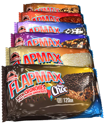 Flapmax 120g - Max Protein | Barrita energética para subir de peso