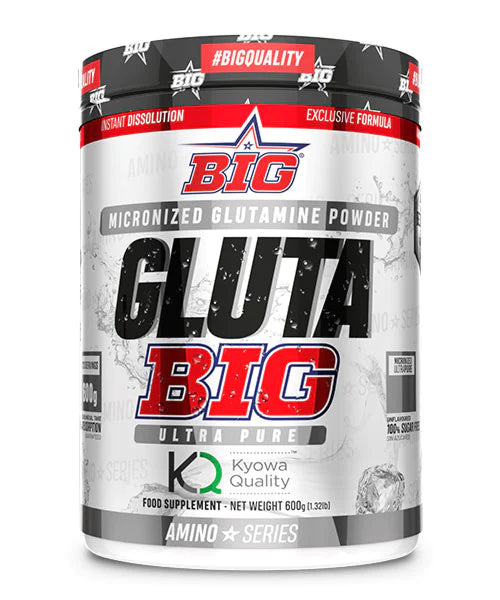 Glutabig 600g - Glutamina Micronizada en Polvo