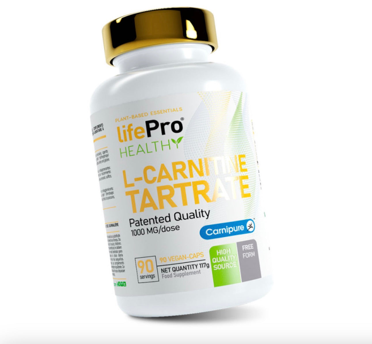 Life Pro Carnitine 1000 Carnipure 90 Caps