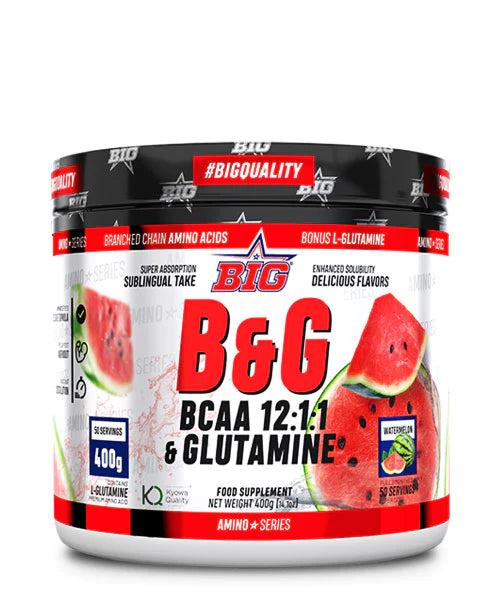 B&G BCAA 12:1:1 + Glutamina - 400g Big