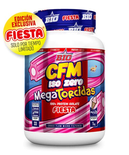 CFM ISO ZERO FIESTA® SABOR MEGATORCIDAS 1kg - Big - NUTRIFIT