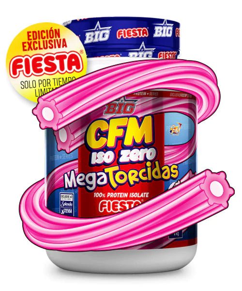 CFM ISO ZERO FIESTA® SABOR MEGATORCIDAS 1kg - Big - NUTRIFIT
