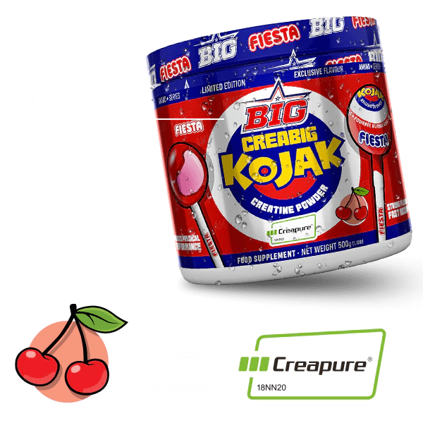 Creatina KOJAK - Big con CREAPURE® - NUTRIFIT