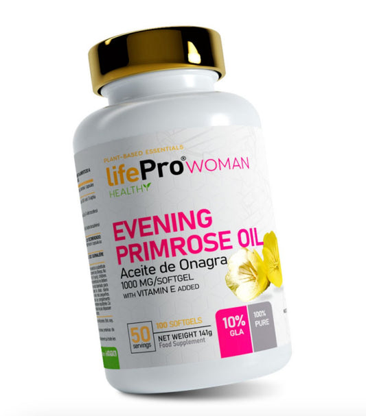 Evening Primrose - Aceite de Onagra 100 Caps - NUTRIFIT