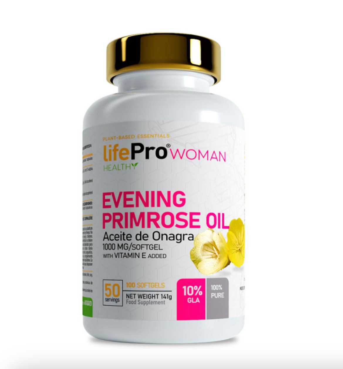 Evening Primrose - Aceite de Onagra 100 Caps - NUTRIFIT