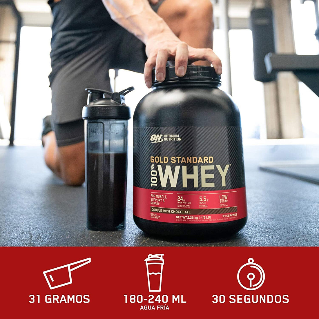 Gold Standard Whey 900g - Optimum Nutrition - NUTRIFIT