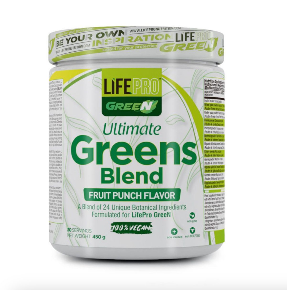 Greens en Polvo - LifePro 450g - NUTRIFIT