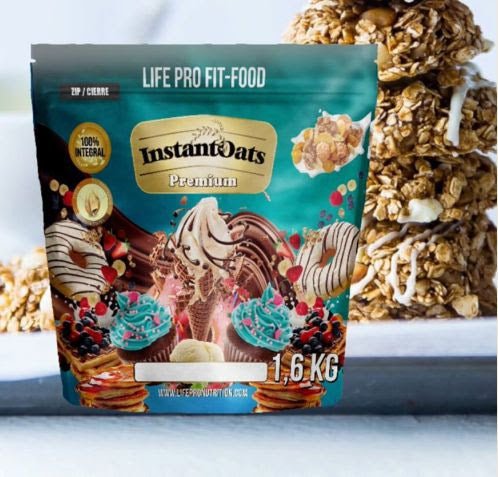 Instant Oats Premium 1,6kg - Harina de Avena - NUTRIFIT