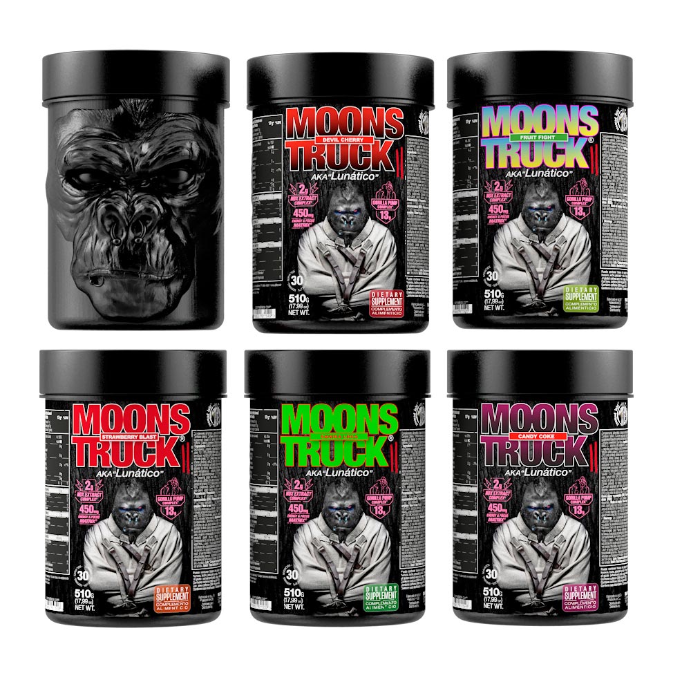 MoonsTruck Pre Workout 510gr 30 Servs. - ZoomadLabs - NUTRIFIT