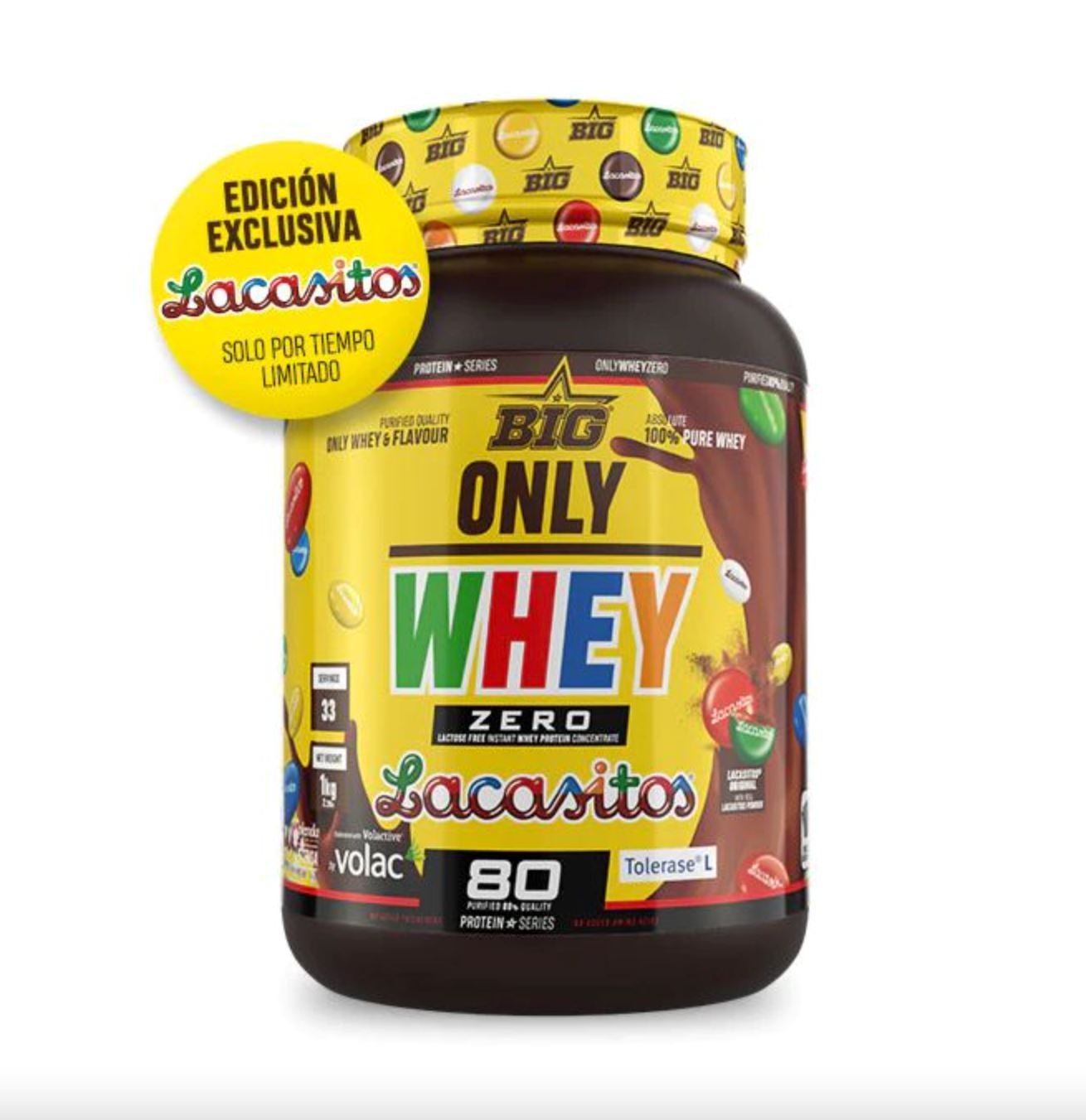 Only Whey LACASITOS 1kg - Big - NUTRIFIT