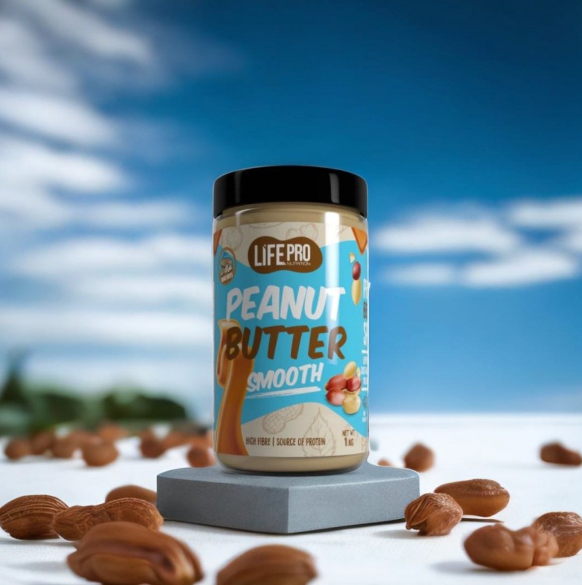 Peanut Butter Smooth 1kg - Crema de Cacahuete - NUTRIFIT