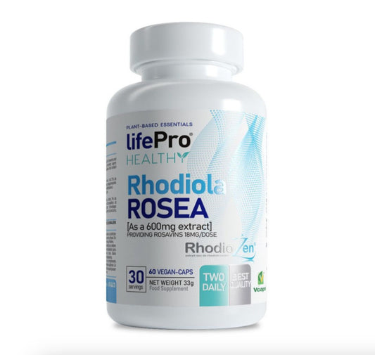 Rhodiola Rosea 600mg 60 Caps - LifePro - NUTRIFIT