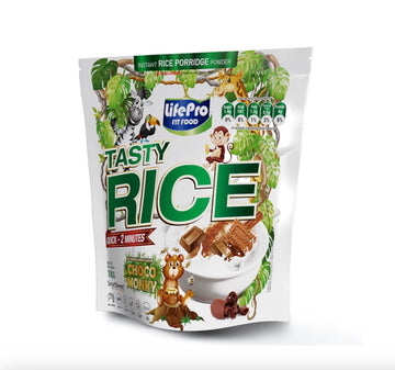 Tasty Rice 1kg Choco Monky - LifePro | Crema de Arroz - NUTRIFIT