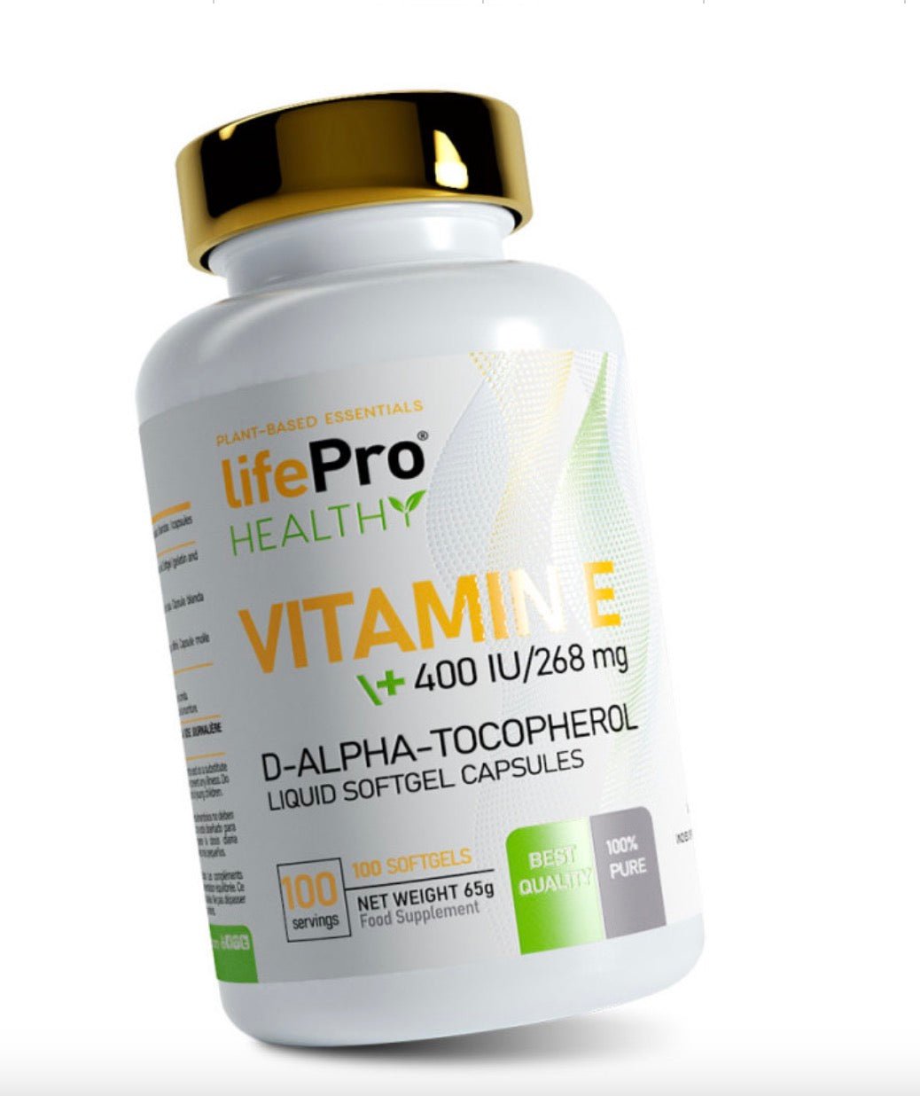 Vitamina E 400UI 100 Cápsulas - NUTRIFIT